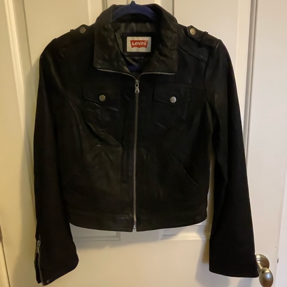 Levi’s Suede/Leather Trucker Jacket - Picture 2 of 13
